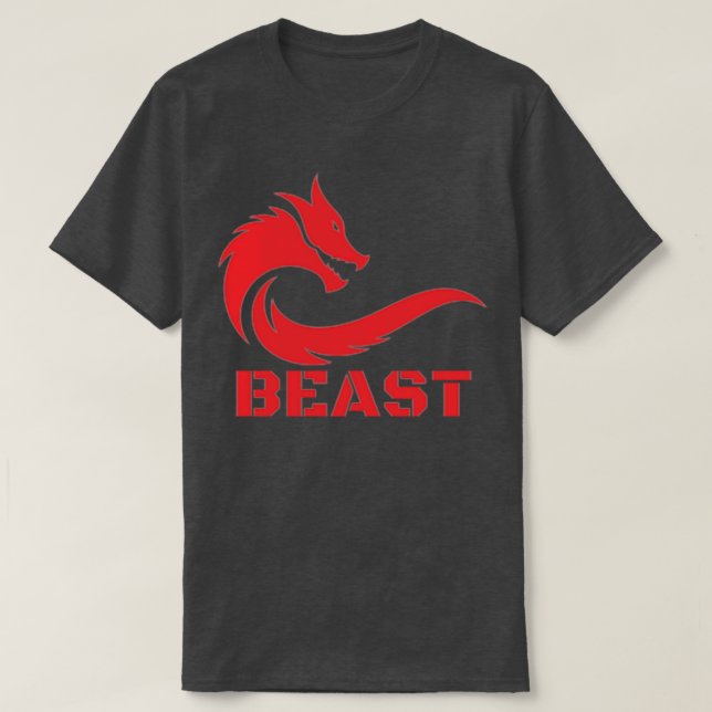 Camiseta Dragon Beast (Diseño del anverso)