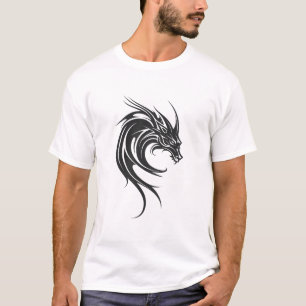 Camiseta Dragon Beature Creature Fantasy Legend Vector Art