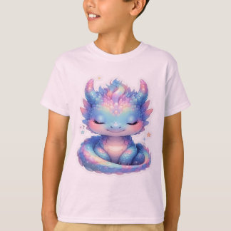 Camiseta Dragón Bebé Pastel Adorable