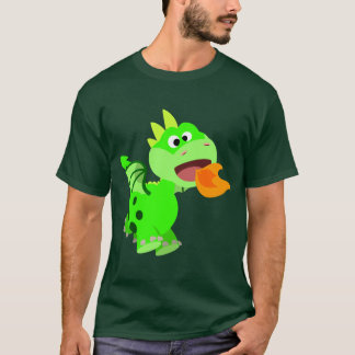Camiseta Dragón bebé Personalizado que escupe incendios