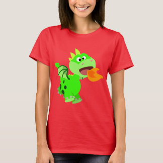 Camiseta Dragón bebé Personalizado que escupe incendios
