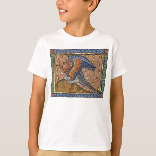 Camiseta Dragón Bestiario Medieval c. 1270