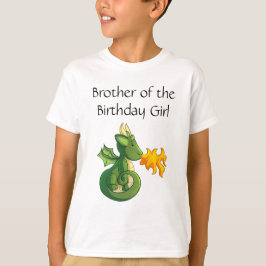 Camiseta Dragon Birthday Brother T-Shirt
