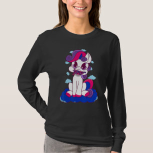 Camiseta Dragón Bisexual Incendio Bisexual Bandera Bisexual