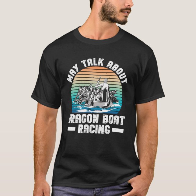 Camiseta Dragon Boat And Dragon Boat Coach (Anverso)