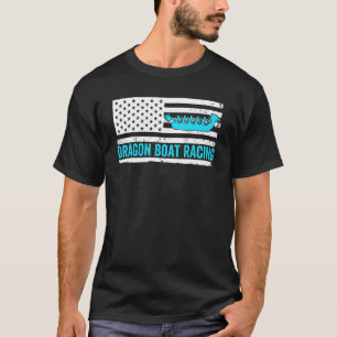Camiseta Dragon Boat Carreras US Flag Dragon Boat