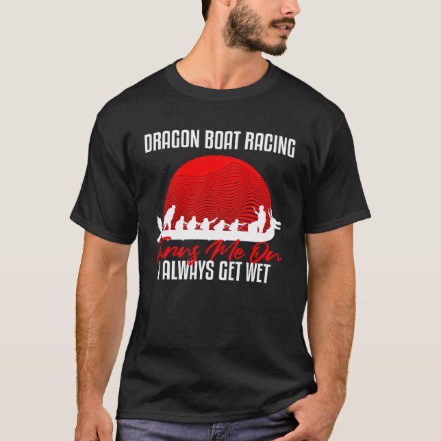 Camiseta Dragon Boat Paddling Desgin for Dragon Boat Racing (Anverso)