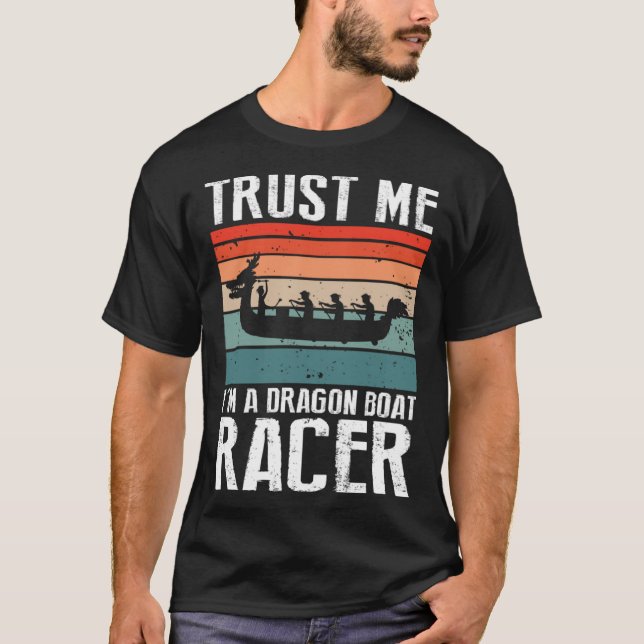 Camiseta Dragon Boat Paddling Desgin for Dragon Boat Racing (Anverso)