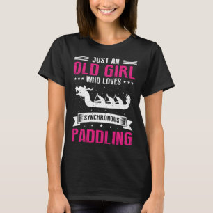 Camiseta Dragon Boat Paddling Desgin para Dragon Boat Carre