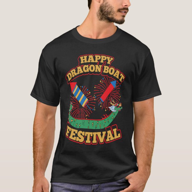 Camiseta Dragon Boat Racing For Dragon Boat Paddler Drummer (Anverso)