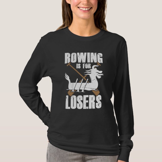 Camiseta Dragon Boat Racing For Dragon Boat Paddler Drummer (Anverso)