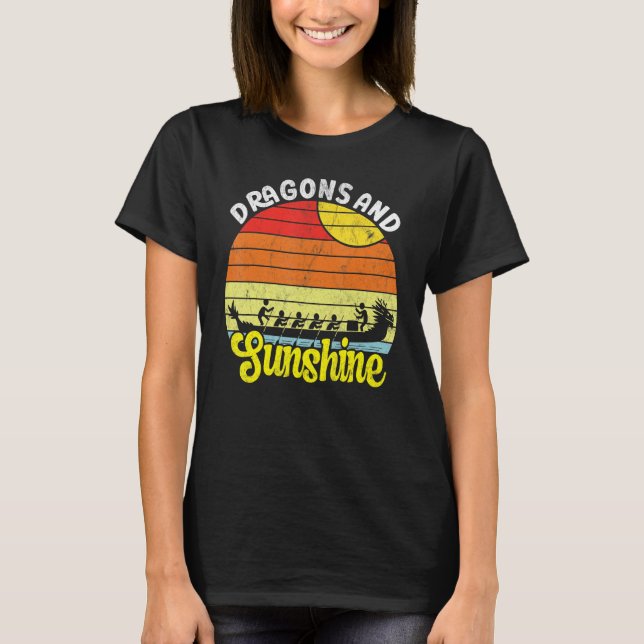 Camiseta Dragon Boating Paddling Festival Dragon (Anverso)