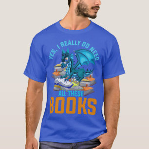 Camiseta Dragon Books Nerd Reading