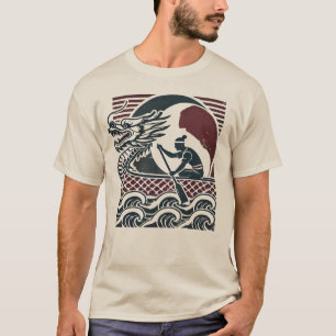 Camiseta Dragon Bot Carreras - Vintage Paddler