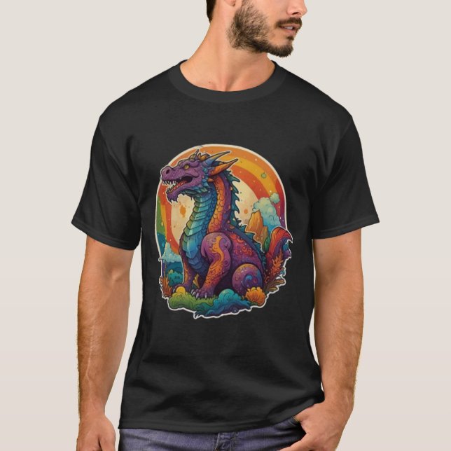 Camiseta Dragón caprichoso (Anverso)