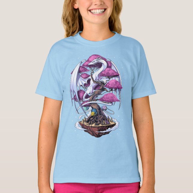 Camiseta Dragon Cherry Blossom (Anverso)