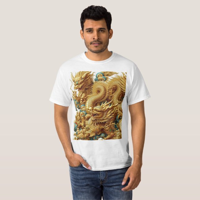 Camiseta dragón chino (Anverso completo)