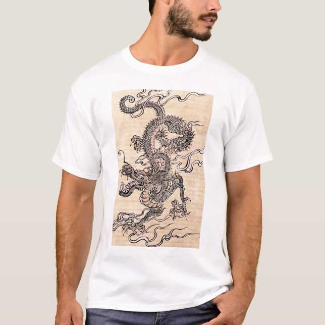 Camiseta Dragón chino (Anverso)