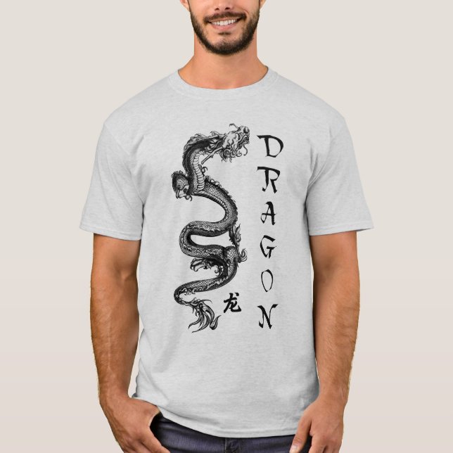 Camiseta Dragón chino (Anverso)