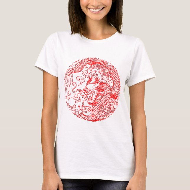 Camiseta Dragón chino (Anverso)