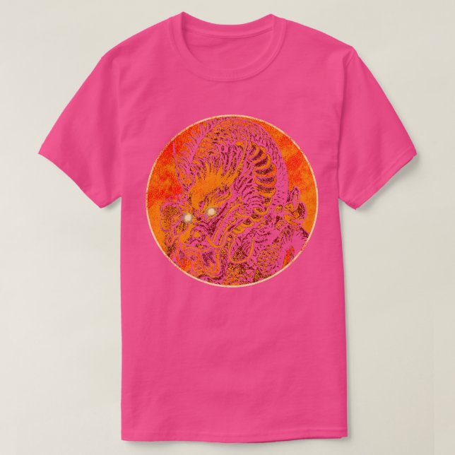 Camiseta Dragón chino 11 (Diseño del anverso)
