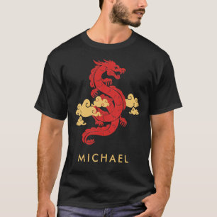 Camiseta Dragón chino de año nuevo lunar 2024 personalizado