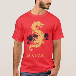 Camiseta Dragón chino de año nuevo lunar 2024 personalizado