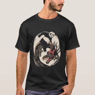 Camiseta Dragón chino en Panda