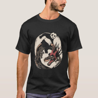 Camiseta Dragón chino en Panda