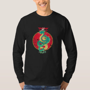 Camiseta Dragón Chino Fantasía Animal Mitológico Asiático