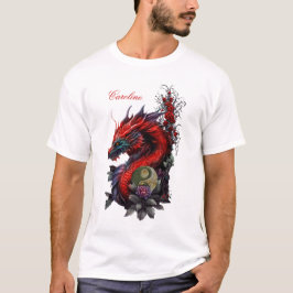 Camiseta Dragón chino maravilloso