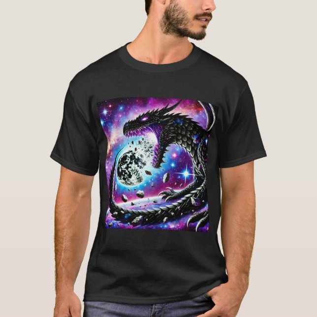 Camiseta Dragon come el planeta (Anverso)