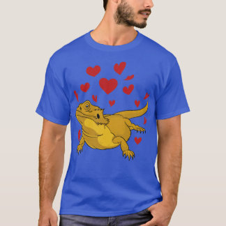 Camiseta Dragón con barba animal Tragón sobre Reptile
