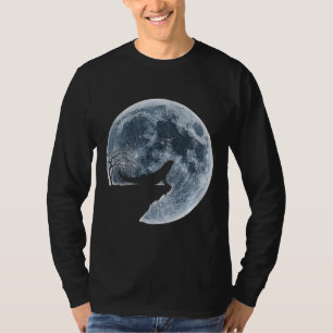Camiseta Dragón con barba Costume de Halloween Moon Silhoue