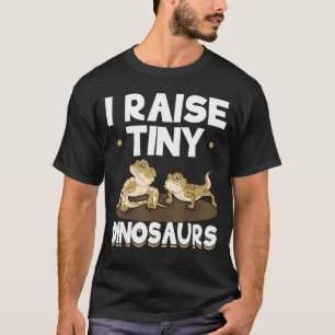 Camiseta Dragón con barba de dinosaurios reptiles Lizard