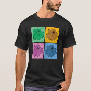 Camiseta Dragón con barba de hembra de reptile animal