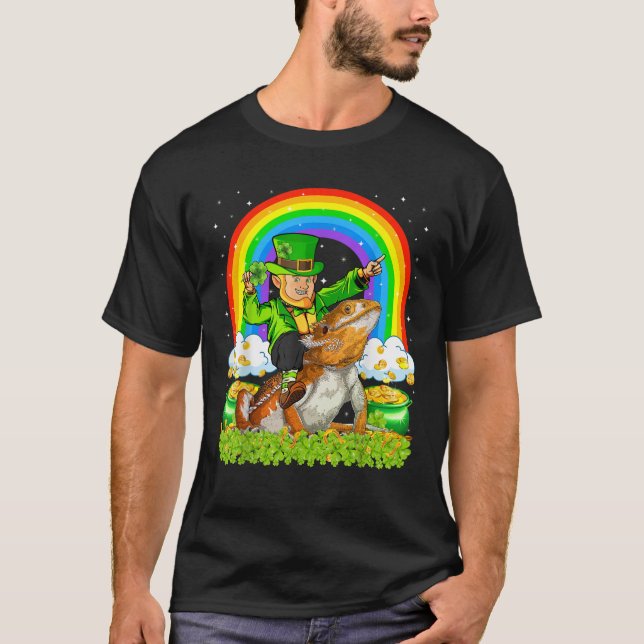 Camiseta Dragón con barba de Leprechaun (Anverso)