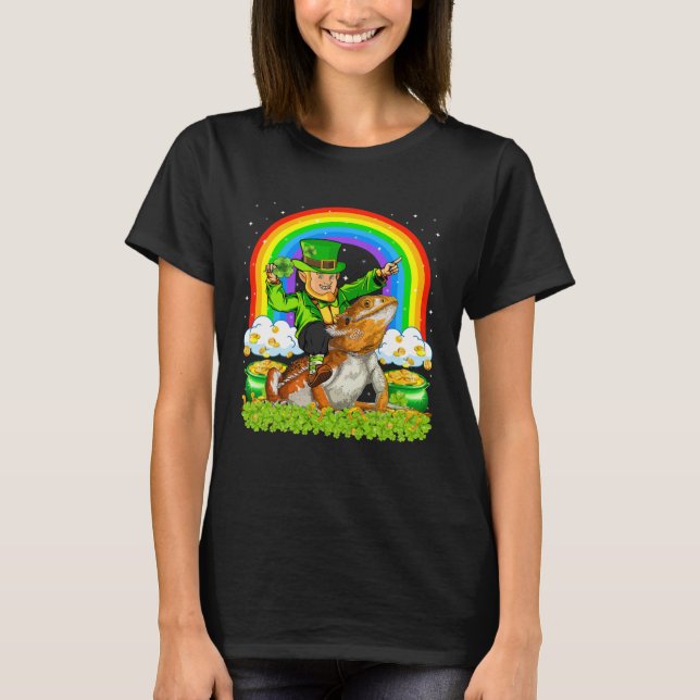 Camiseta Dragón con barba de Leprechaun (Anverso)
