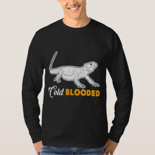 Camiseta Dragón con barba de lizard con sangre fría