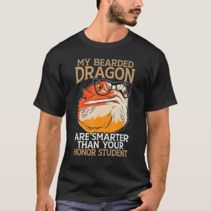 Camiseta Dragón con barba de lizard Gecko Reptile 1