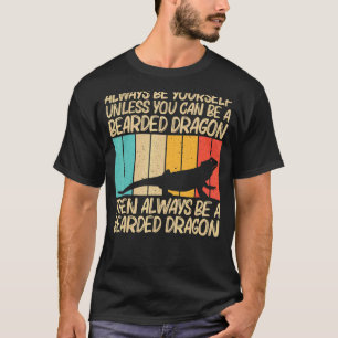Camiseta Dragón con barba Guay Para Hombres Reptile Lizard