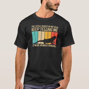Camiseta Dragón con barba Guay Para Hombres Reptile Lizard