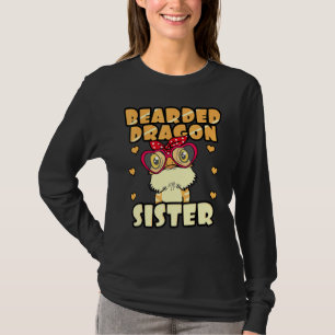 Camiseta Dragón con barba Hermana Pogona Mascota Reptile Pr