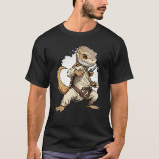 Camiseta Dragón con barba Judo Kickboxing Lucha contra las 