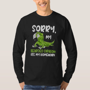 Camiseta Dragón con barba Lizard Lo Siento Mi Beardeddragon