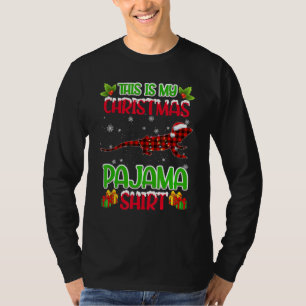 Camiseta Dragón con barba, Navidad con animales, dragón con