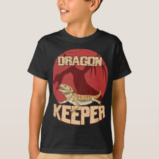Camiseta Dragón con barba para un nerd reptil