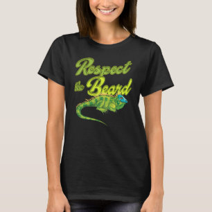 Camiseta Dragón con barba Reptile Mascota Animal Lizard