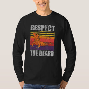 Camiseta Dragón Con Barba Respeto Al Reptile De La Barba Li
