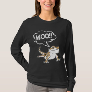 Camiseta Dragón con barba se va Moo piensa que es una granj